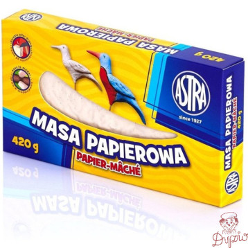 Masa papierowa plastyczna Papier-Mache 420g 83814901 ASTRA