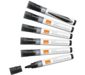 Markery Liquid Ink, czarne, 10 szt 1915377