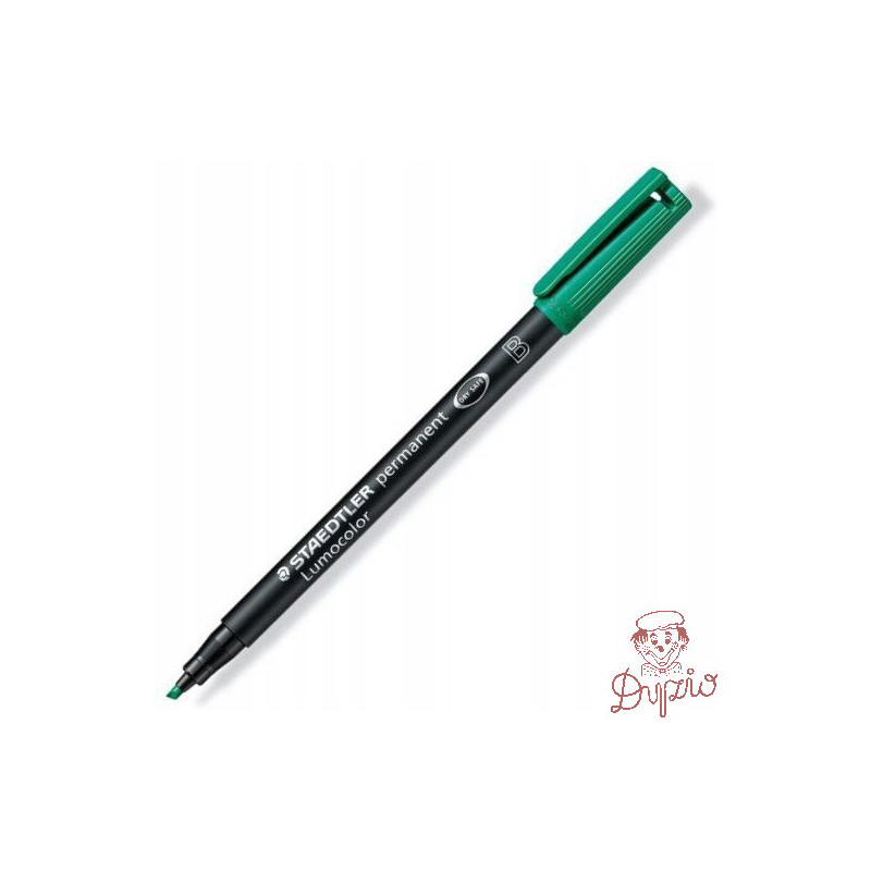 Foliopis permanentny B 314 zielony STAEDTLER LUMOCOLOR S314-5