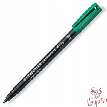 Foliopis permanentny B 314 zielony STAEDTLER LUMOCOLOR S314-5
