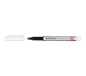 Marker permanentny biały 1,5mm TO-333 (folia, szkło, plastik) TOMA