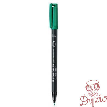 Foliopis permanentny F 318 zielony STAEDTLER LUMOCOLOR S318-5