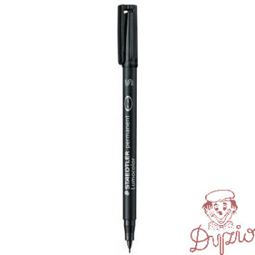 Foliopis permanentny S 313 czarny STAEDTLER LUMOCOLOR S313-9