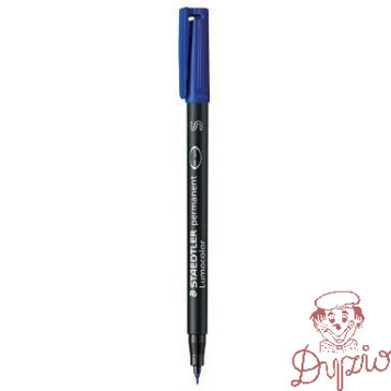 Foliopis permanentny S 313 niebieski STAEDTLER LUMOCOLOR S313-3