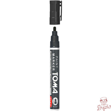 Marker olejowy grubość 2.5mm antracyt TO-440 TOMA