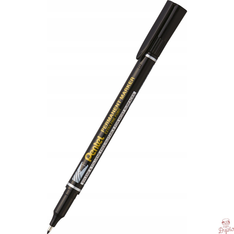 Foliopis wodoodporny czarny NF450-A 0,6-1mm do pisania na różnych powierzchniach PENTEL