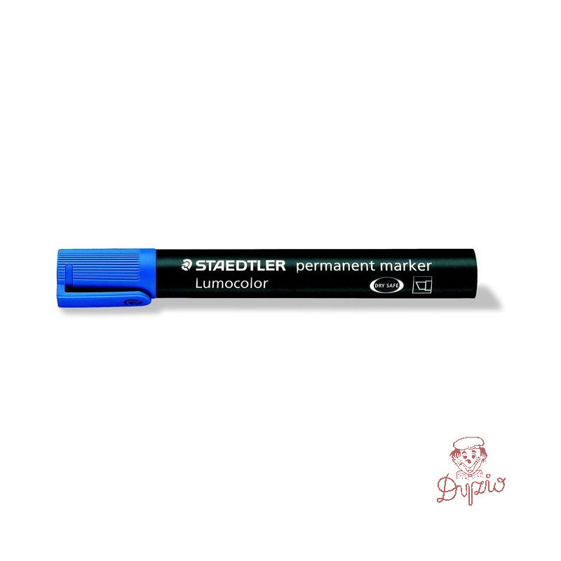 Marker 350-3 niebieski STAEDTLER LUMOCOLOR permamentny ścięty