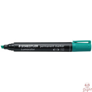 Marker 350-5 zielony STAEDTLER LUMOCOLOR permamentny ścięty