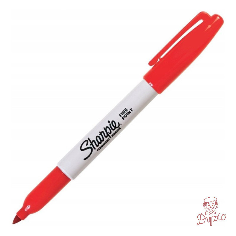 Marker permanentny SHARPIE FINE czerwony S0810940