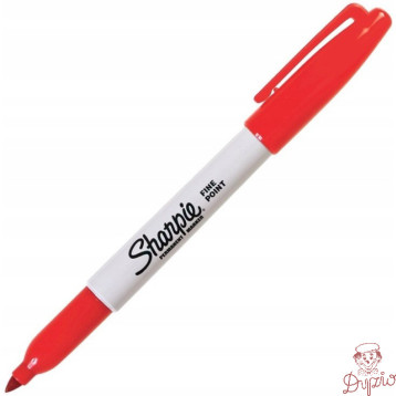 Marker permanentny SHARPIE FINE czerwony S0810940