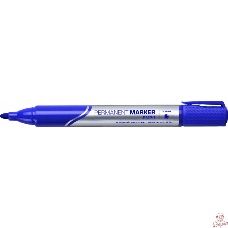 Marker permanentny RMP-1 niebieski RYSTOR 432-002/458-002