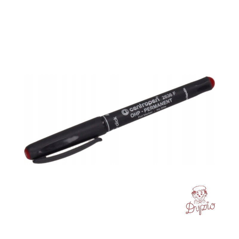 Marker permanentny OHP F 0.6 czerwony 2636 CENTROPEN