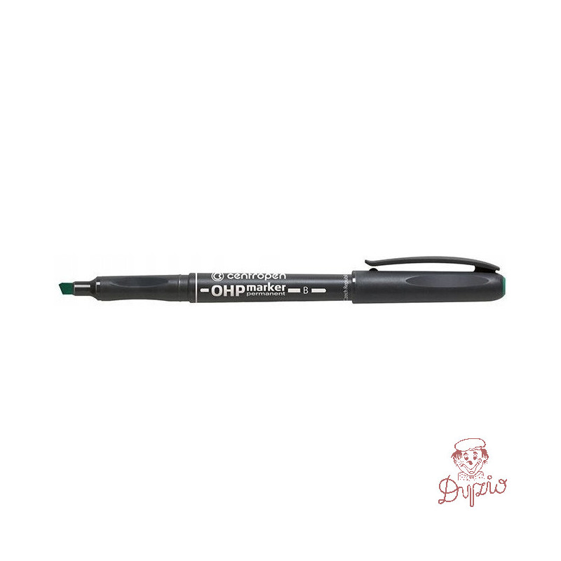 Marker permanentny OHP 1-3mm zielony 2638 CENTROPEN