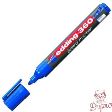Marker do tablic niebieski okrągła końcówka 1.5-3mm 360/003/N EDDING