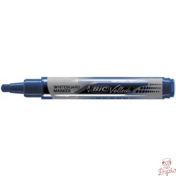 Marker VELLEDA sucho. niebieski okrągła końcówka Liquid Ink Tank 902095 BIC