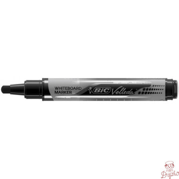 Marker VELLEDA sucho. czarny okrągła końcówka Liquid Ink Tank 902096 BIC