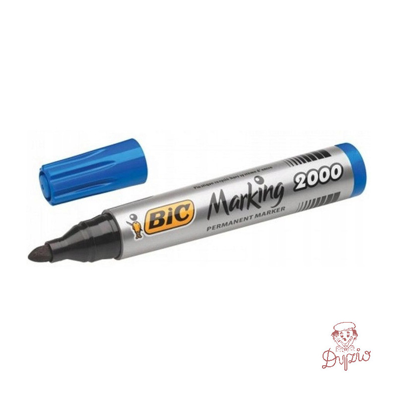 Marker permanentny 2000 niebieski BIC ECO okrągła końcówka 8209143
