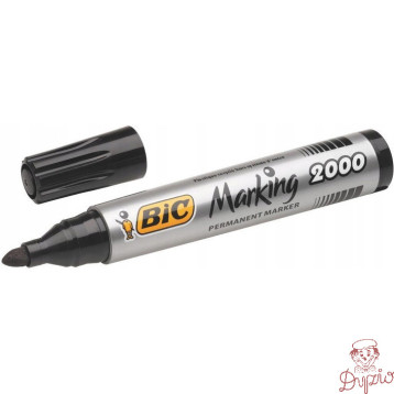 Marker permanentny 2000 czarny BIC ECO okrągła końcówka 8209153