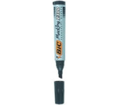 Marker permanentny BIC 2300 czerwony ścięta końcówka 8209243