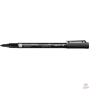 Foliopis permanentny RYSTOR 1mm FM10/D zielony 438-003