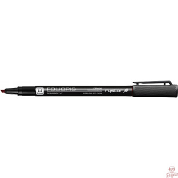 Foliopis permanentny RYSTOR FB-25 2.5mm czerwony 442-001