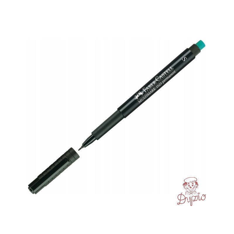 Foliopis z gumką OHP MULTIMARK S 0.4mm czarny 152399 FABER-CASTELL