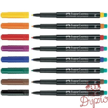 Foliopis z gumką OHP MULTIMARK S 0.4mm zielony 152363 FABER-CASTELL