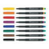 Foliopis z gumką OHP MULTIMARK S 0.4mm niebieski 152351 FABER-CASTELL FC152351