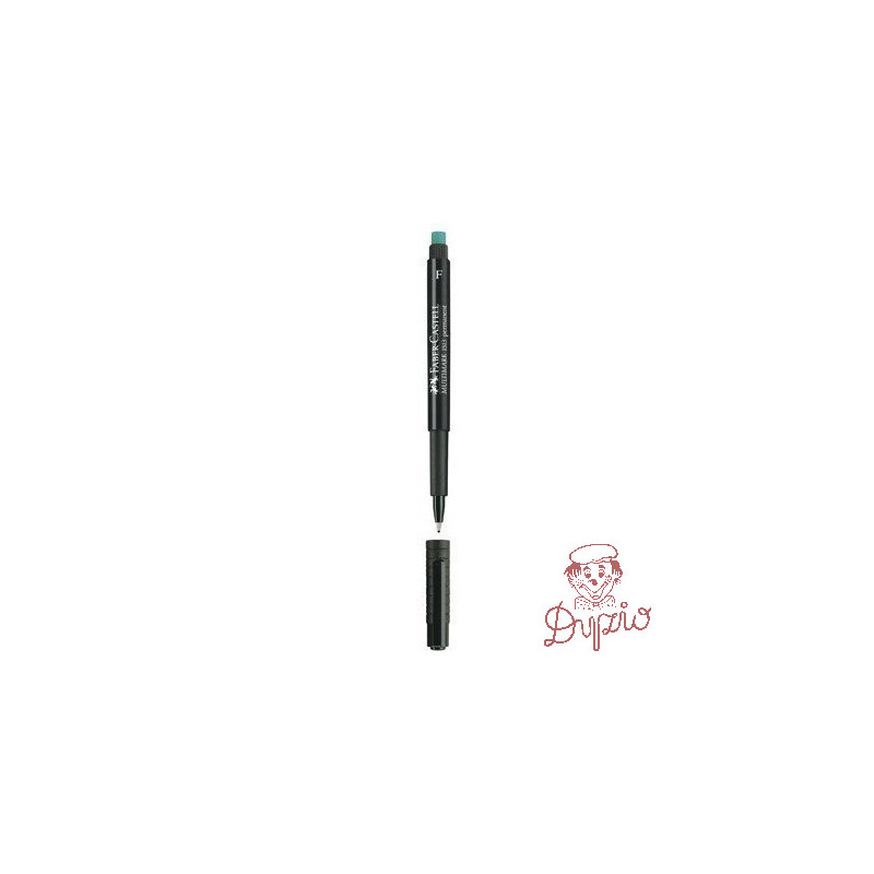 Foliopis z gumką OHP MULTIMARK F 0.6mm czarny 151399 FABER-CASTELL