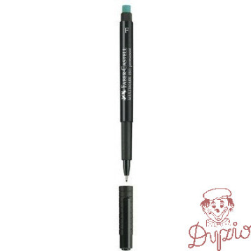 Foliopis z gumką OHP MULTIMARK F 0.6mm czarny 151399 FABER-CASTELL