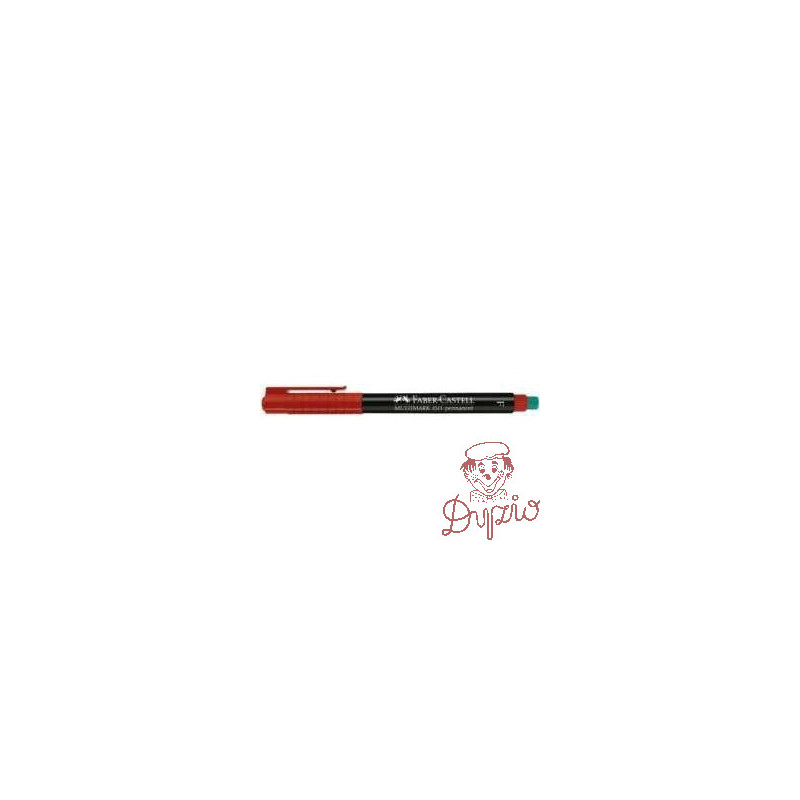 Foliopis z gumką OHP MULTIMARK M 1.0mm zielony 152563 FABER-CASTELL