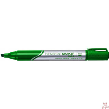 Marker permanentny RMP-2 ścięty zielony RYSTOR 459-003