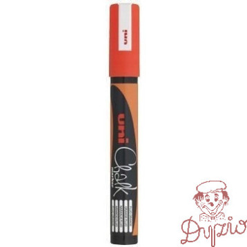 Marker kredowy UNI PWE-5M 1.8mm-2.5mm pomarańczowy UNPWE5M/DPO