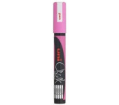 Marker kredowy UNI PWE-5M 1.8mm-2.5mm różowy UNPWE5M/DRO