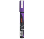 Marker kredowy UNI PWE-5M 1.8mm-2,5mm fioletowy UNPWE5M/DFI
