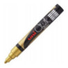 Marker kredowy UNI PWE-5M 1.8mm-2.5mm złoty UNPWE5M/DZL
