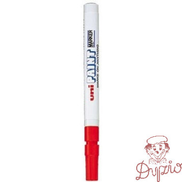 Marker olejowy UNI PX-21 czerwony UNPX21/DCE