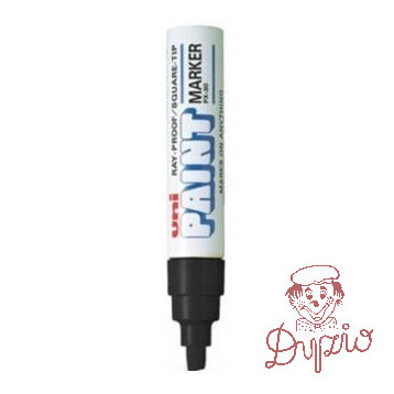 Marker olejowy UNI PX-30 czarny końcówka ścięta UNPX30/6CA