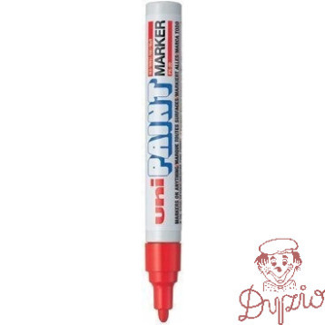 Marker olejowy UNI PX-20 czerwony UNPX20/DCE