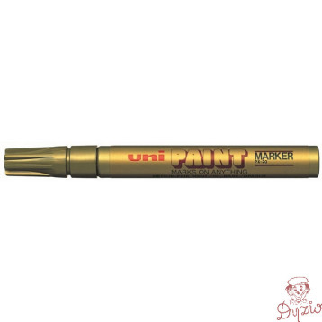 Marker olejowy PX-20 błyszczący złoty UNI