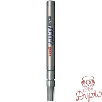Marker olejowy UNI PX-21 srebrny
