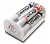 Marker suchościeralny 4sztuki MWL5M PENTEL MAXIFLO(z tłoczkiem)