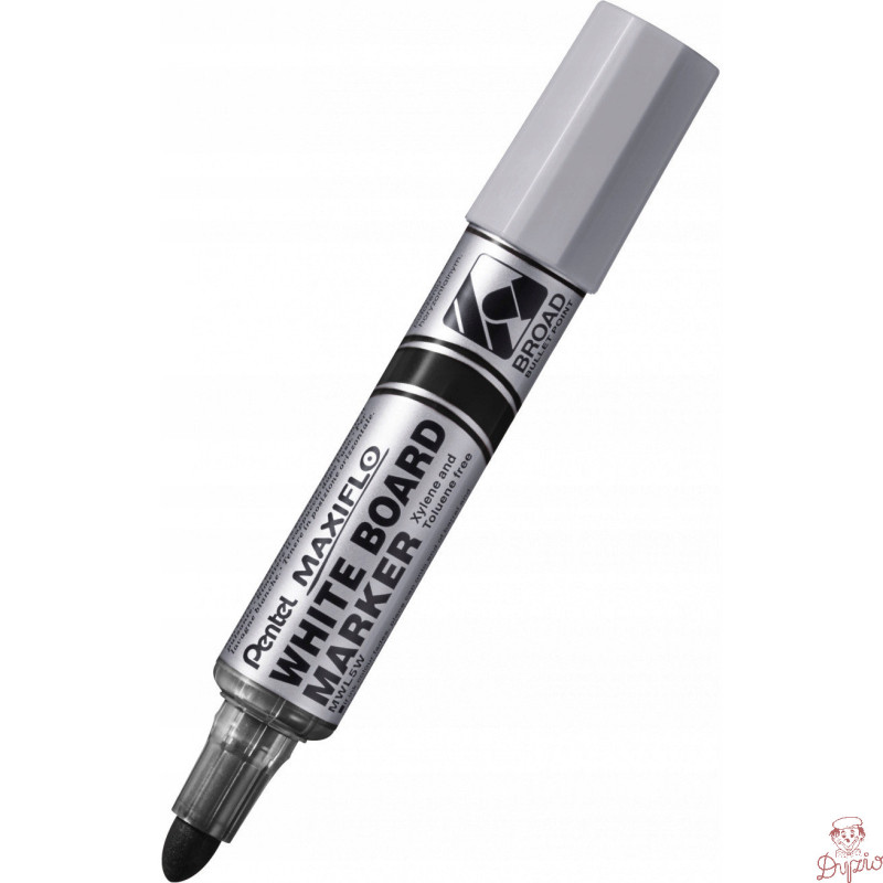 Marker suchościeralny MWL5W MAXIFLO gruby czarny MWL5W-A PENTEL