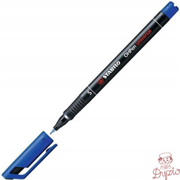 Foliopis STABILO OHPen S niezmywalny 0.4mm niebieski 841/41