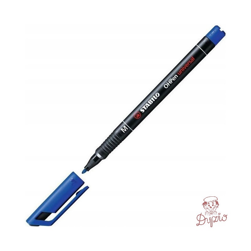 Foliopis STABILO OHPen M niezmywalny 1.0mm niebieski 843/41