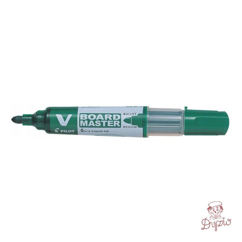 Marker suchościeralny V BOARD MASTER zielony PIWBMA-VBM-M-G-BG PILOT