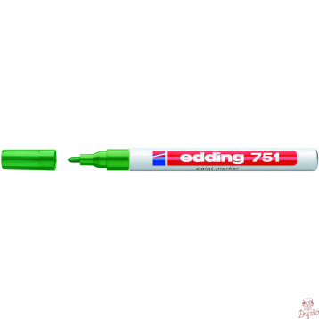Marker lakierowy 1-2mm 751 zielony okrągła końcówka 751/004/ZI EDDING