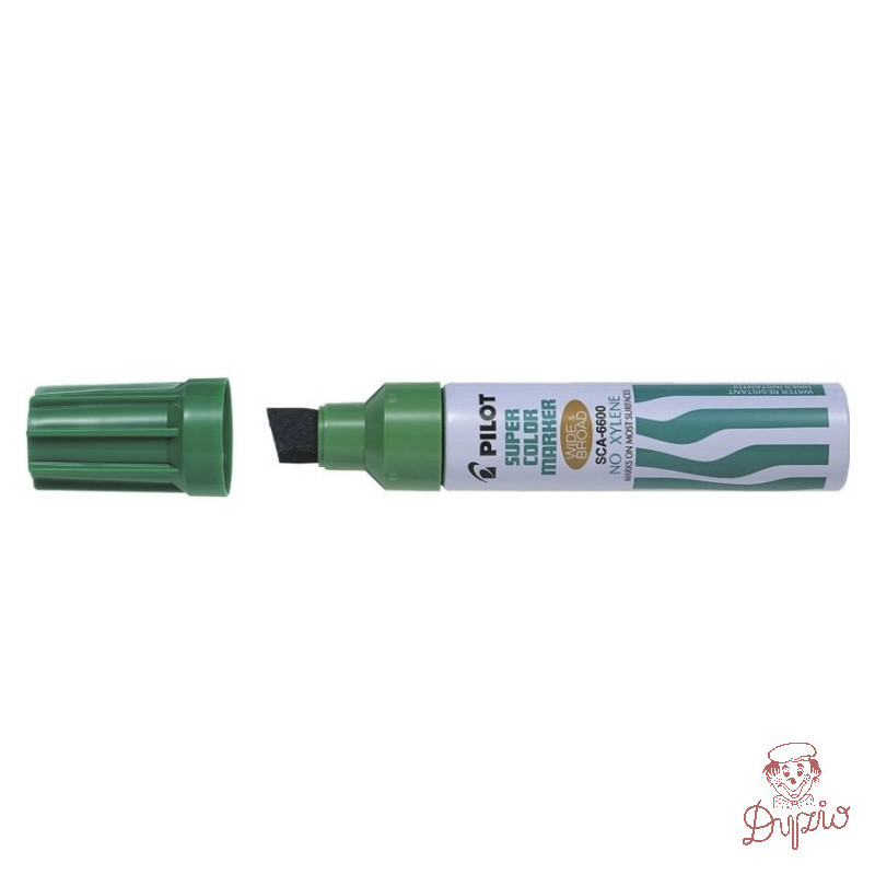Marker permanentny PILOT JUMBO zielony PISC-66G