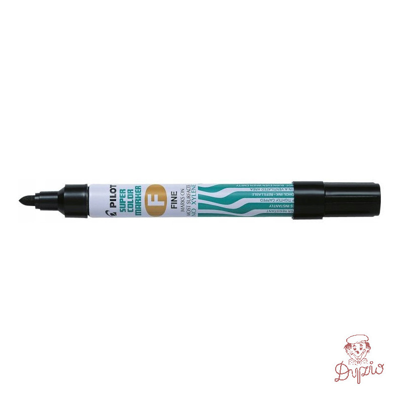 Marker permanentny PILOT SCA-F czarny PISCA-F-B