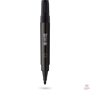 Marker permanentny M200 końcówka okrągła 3mm czarny MM200-02 MEMOBE